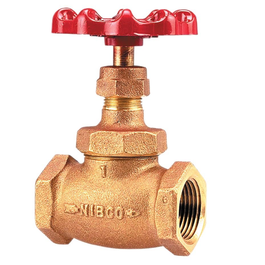NIBCO Fig No KT-65, 1/4 in. Bronze Globe Valve, Fire Protection, EPDM Seat Disc, Threaded