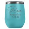 PlaqueMaker Wine Tumbler, Customized Design Options with Funny Sayings and Quotes, Gifts for Wine Lovers, 12 Ounces view 2