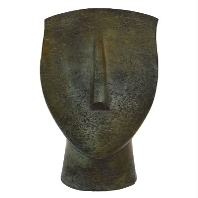 Talos Artifacts Cycladic Bronze Head - Abstract Art - Simplicity - Aegean Culture