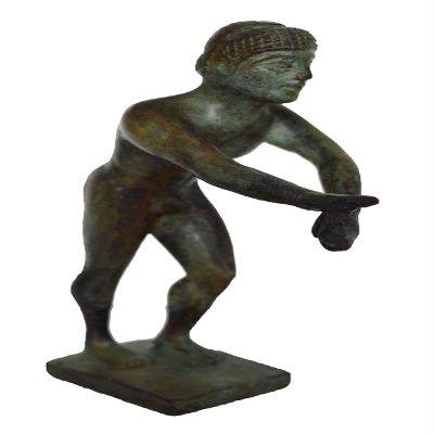 Talos Artifacts Swimmer Art Bronze Sculpture Small Statue - Swimming - Olympian Athlete