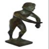 Talos Artifacts Swimmer Art Bronze Sculpture Small Statue - Swimming - Olympian Athlete view 1