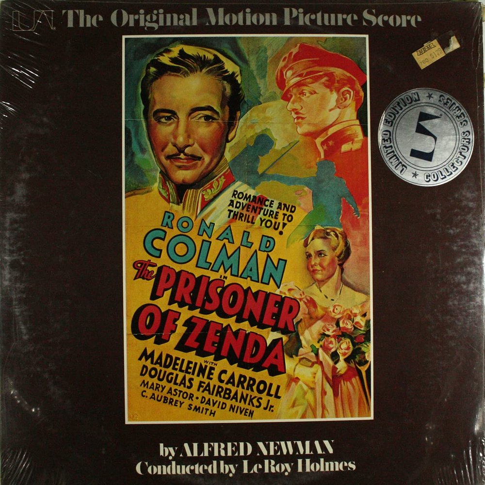 Alfred Newman: Prisoner of Zenda, Original Motion Picture Score - Still Sealed LP Vinyl Record Album