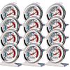 12 Pack Refrigerator Freezer Thermometer Large Dial Analog Thermometer view 1