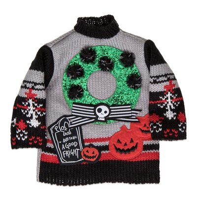 Disney Nightmare Before Christmas Holiday Bottle Sweater