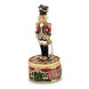 Jewels By Lux Bejeweled Christoph Nutcracker Trinket Box view 1