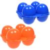 AKIRO Portable Camping Carrier For 4 Eggs Case Box Kitchen Convenient Container Egg Storage Box Container Hiking Outdoor Kitchen Tools (2 pcs) view 4