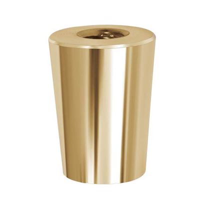 Krome Faucet Handle Ferrule PVD Coated-Non-Through Thread for Faucet Repair - C244