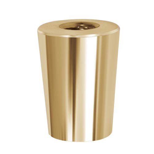Krome Faucet Handle Ferrule PVD Coated-Non-Through Thread for Faucet Repair - C244