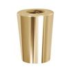 Krome Faucet Handle Ferrule PVD Coated-Non-Through Thread for Faucet Repair - C244 view 1