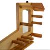 Small Inkle Loom for Belt, Tablet or Card Weaving - Handmade from Maple and Oak view 3