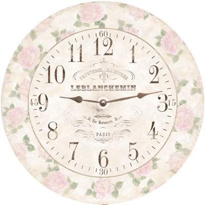 M. Dallas Co French Welcome Clock (12.5")
