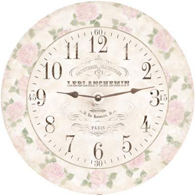 M. Dallas Co French Welcome Clock (12.5")