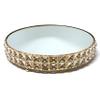 allgala Wedding Cake Stands 3-Piece Set Crystal Gold Plated Cheese Dessert Cupcake Cake Stand with Mirror Plate-Gold Round-HD89202 view 2