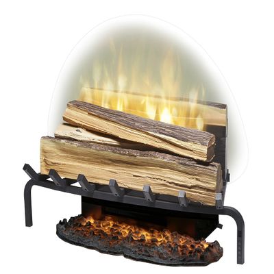 Dimplex Revillusion 25" Plug-In Fresh Cut Log Set (Model: RLG25FC), BTU 5118, 120 Volt, 1500 Watt, Black