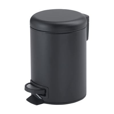 Gedy Trash bin, Stainless Steel, Black, Grande