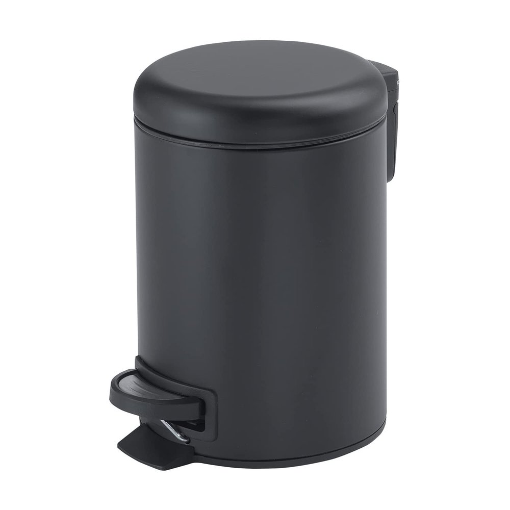Gedy Trash bin, Stainless Steel, Black, Grande
