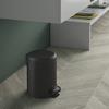 Gedy Trash bin, Stainless Steel, Black, Grande view 4