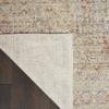 Nourison Silken Weave Vintage Grey/Brick 2'2" x 7'6" Area Rug, Easy Cleaning, Non Shedding, Bed Room, Living Room, Dining Room, Kitchen (2x8) view 3