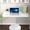 Folding Wall Mount Drop Leaf Table - Heavy Duty Cold Rolled Steel Folding Desk & Dining Table view 4