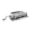 30-Note Music Box, Hand Crank Tape Music Box Movement Part + Puncher+ 3 Strips DIY Your Songs Made of Zinc Alloy, Mental and Paper view 1