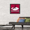 Trends International NFL Arizona Cardinals - Retro Logo 15 Wall Poster, 22.4L x 14.7W, Black Framed Version view 2
