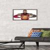 Trends International NBA Cleveland Cavaliers - Lebron James Wall Poster, 14.725" x 22.375", Barnwood Framed Version view 2