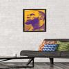 Trends International NBA Los Angeles Lakers - Lebron James 18 Wall Poster, 14.725" x 22.375", Black Framed Version view 2