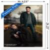 Trends International Supernatural - Dean And Sam Wall Poster, 14.725" x 22.375", White Framed Version view 3