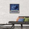 Trends International NBA Memphis Grizzlies - Logo 18 Wall Poster, 14.725" x 22.375", Barnwood Framed Version view 2
