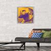 Trends International NBA Los Angeles Lakers - Lebron James 18 Wall Poster, 14.725" x 22.375", Silver Framed Version view 2