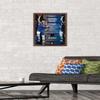 Trends International NBA Dallas Mavericks - Luka Doncic 19 Wall Poster, 14.725" x 22.375", Mahogany Framed Version view 2