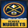 Trends International NBA Denver Nuggets - Logo 18 Wall Poster, 14.725" x 22.375", Black Framed Version view 1