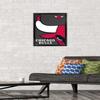 Trends International NBA Chicago Bulls - Logo 14 Wall Poster, 14.725" x 22.375", Black Framed Version view 2