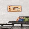 NFL Cincinnati Bengals - Retro Logo 14 Wall Poster, 22.4L" x 14.7W", Silver Framed Version view 2