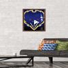 Trends International NFL Baltimore Ravens - Logo 14 Wall Poster, 14.725" x 22.375", Mahogany Framed Version view 2