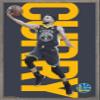 Trends International NBA Golden State Warriors - Stephen Curry 18 Wall Poster, 14.725" x 22.375", Barnwood Framed Version view 1