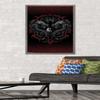 Trends International Rising Bengal Wall Poster, 34L x 22.4W, Barnwood Framed Version view 2