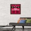 Trends International NBA Chicago Bulls - Champions 13 Wall Poster, 14.725" x 22.375", Mahogany Framed Version view 2