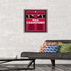 Trends International NBA Chicago Bulls - Champions 13 Wall Poster, 14.725" x 22.375", Barnwood Framed Version view 2