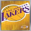 Trends International NBA Los Angeles Lakers - Logo 13 Wall Poster, 14.725" x 22.375", Silver Framed Version view 1