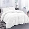 1 Piece Comforter and 3 Piece Duvet Cover King/California King by High Kotton Premium 800 Thread Count 100% Egyptian Cotton Deep Solid Luxurious Hotel Class Bedding Super Soft White view 2