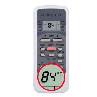 Replacement for Frigidaire Portable Air Conditioner Remote Control FRA053PU1 FRA053PU10 FRA053PU11 FRA053PU112 FRA053PU113 FRA053PU114 FRA053PU115