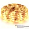 Areful LED Rope Lights, 16.4ft Waterproof Strip Light, 3000K Soft White, Flexible Indoor Outdoor Decorative Lighting for Home Christmas Holiday Garden Patio Party view 1