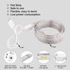 Areful LED Rope Lights, 16.4ft Waterproof Strip Light, 3000K Soft White, Flexible Indoor Outdoor Decorative Lighting for Home Christmas Holiday Garden Patio Party view 3