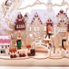 BRUBAKER Christmas LED Light Arch - Old Town Winter Scene - 17.7 x 4.7 x 10.6 Inches view 3