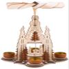 BRUBAKER Christmas Pyramid - Nativity Scene with Jesus in a Manger - Designed in Germany view 1