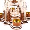 BRUBAKER Christmas Pyramid - Nativity Scene with Jesus in a Manger - Designed in Germany view 3
