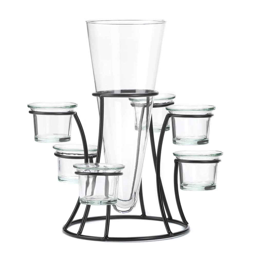 Accent Plus Flower Candle Stand