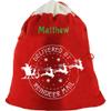 DIBSIES Personalized Santa Sack - Extra Large (Reindeer Mail) view 3