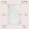 JONATHAN Y Moroccan Diamond Indoor Outdoor Area Rug 3X5 Ivory, Balansat for Backyard, Patio, Porch, Easy-Cleaning, High Traffic, Pet-Friendly, Non-Shedding (IBZ100D-3) view 2